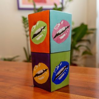 Vaso Pop Art Multi Colors