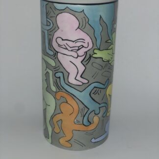 Vaso cilindro Haring
